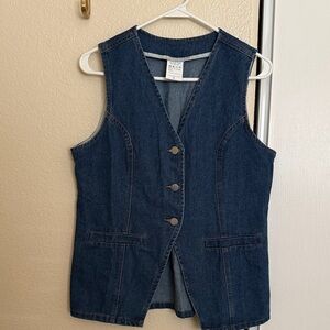 Boutine LA Dark Blue Denim Vest